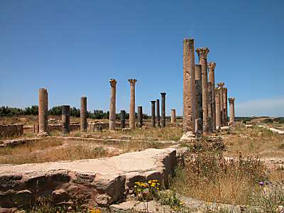 Abila, Eglise Byzantine sur Umm el Amad