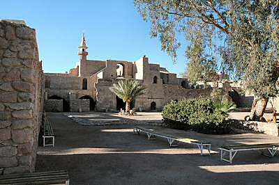 Court du ch�teau de Mamluk d'Aqaba