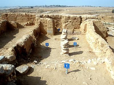 Maison � Quatre Chambres de Beersheba de l'Age de Fer