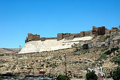 Ch�teau de Kerak vu de l'est