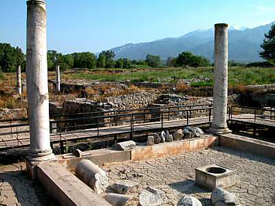 Dion, villa de Dionysies