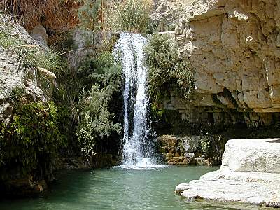 Chute de Nahal David � En-Gu�di