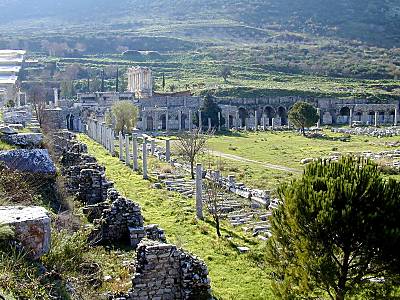 Agora de commerce d'Eph�se