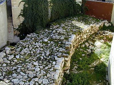 Le Mur Large d'Ez�chias  (vue orientale)