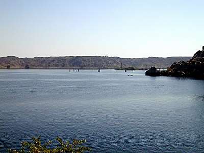 Ile de Philae, maintenant submerg�e
