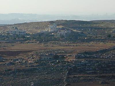 Khirbet el-Maqatir, vue du nord