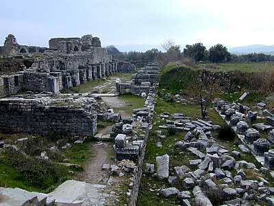 Milet, thermes