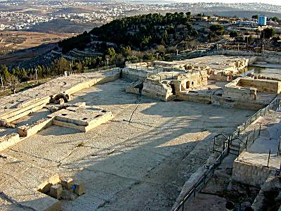 Nebi Samwil, excavations