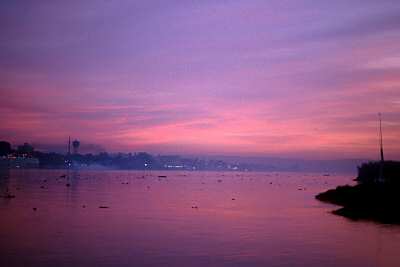 Coucher de Soleil sur le Nil � Louxor