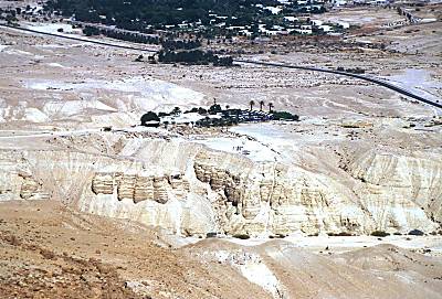 Qumran vu du sud
