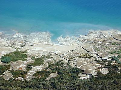 Rivage de la Mer Morte