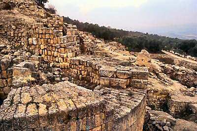 Tour Hellenistique et th��tre Romain de Samarie (S�baste)