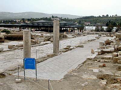 Cardo Romain � Sepphoris