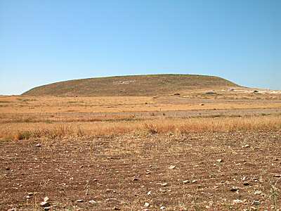 Tell el-Husn, possible Ramoth en Galaad, vue nord-orientale