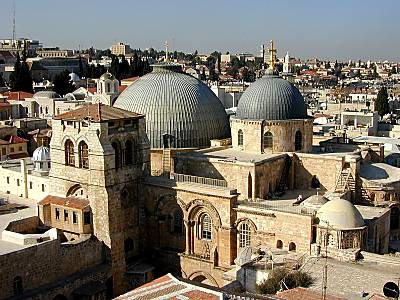 Eglise du Saint S�pulcre vu le tour Luth�rienne