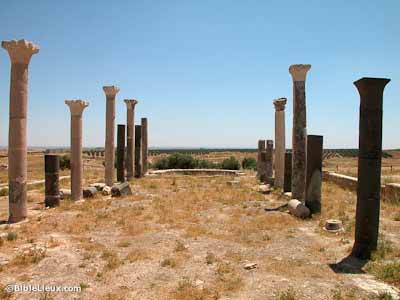 Abila, Eglise Byzantine sur Umm el Amad