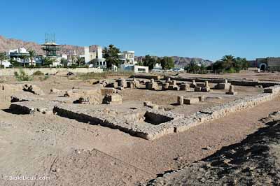 Aqaba, ancienne mosqu�e islamique