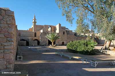 Court du ch�teau de Mamluk d'Aqaba