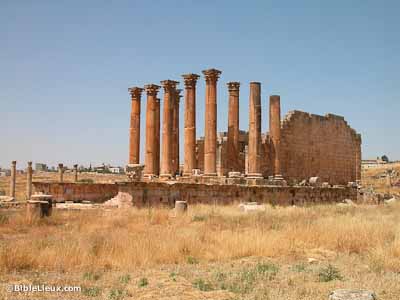 Gerasa, Temple d'Art�mis