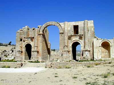 Gerasa, Arche de Triomphe d'Adrien