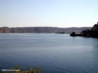 Ile de Philae, maintenant submerg�e