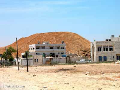 Tell Deir Alla, Succoth vue de l'Est 